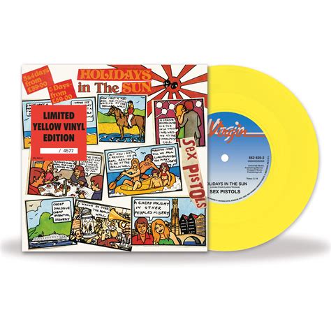 Holidays In The Sun Limited Edition Coloured Vinyl Sex Pistols