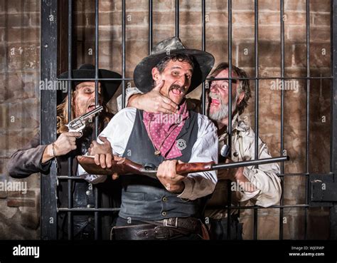 Old West And Jail High Resolution Stock Photography and Images - Alamy