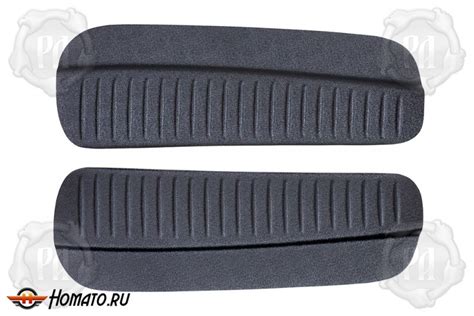 Накладки на пороги задних арок для Фольксваген Поло седан 2010-2020 ...