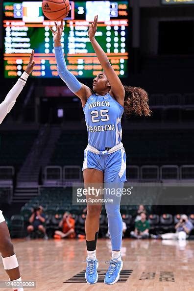 North Carolina Guard Deja Kelly Shoots A Jump Shot In The First News