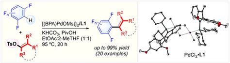 Palladiumcatalyzed Direct Ch Olefination Of Polyfluoroarenes With