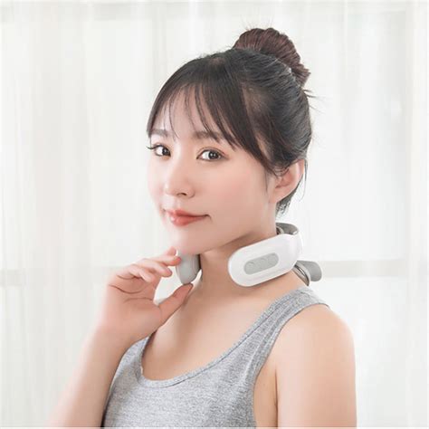 Kokovifyves Heating Neck Massager Electric Plus Massager For Neck And Shoulder Pain Relief