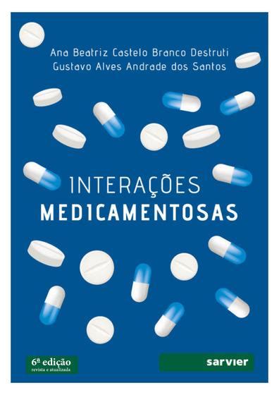 Livro Interações medicamentosas Livros de Medicina Magazine Luiza