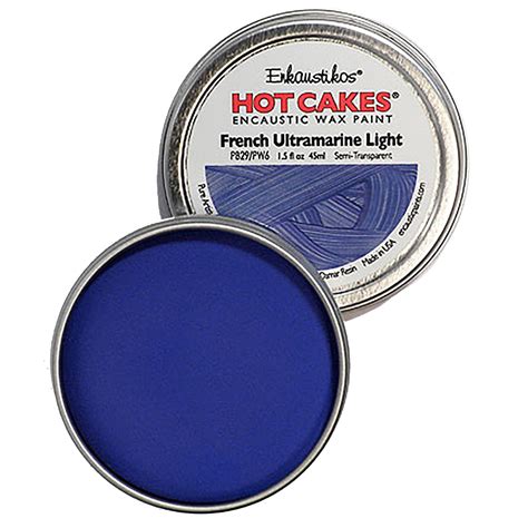 Enkaustikos Hot Cake Encaustic Wax Paint Oz Tin French Ultramarine Light Walmart