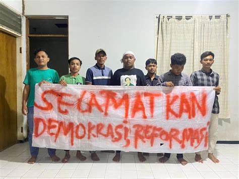 Lakukan Aksi Deklarasi ALMASI Selamatkan Demokrasi Dan Reformasi