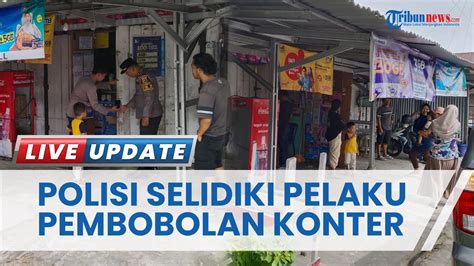 Pembobol Konter Handhphone Di Jalan Lettu Mad Daud Dibekuk Polres