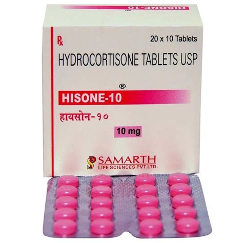 Hydrocortisone 10 Mg Tablets At Rs 320 Stripe In New Delhi ID