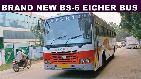 Brand New Super Luxury Bs Eicher Engine Bus Apsrtc Super Luxury Bus