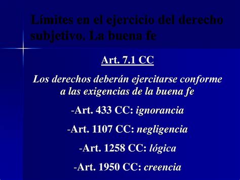 Tema Xxii El Ejercicio Del Derecho Subjetivo Ppt Descargar