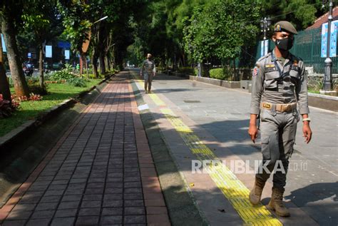 Pembangunan Jalur Pedestrian Jalan Sudirman Bogor Disorot