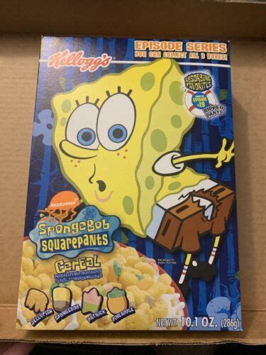 Spongebob Squarepants Kellogg S Cereal New Sealed Nickelodeon