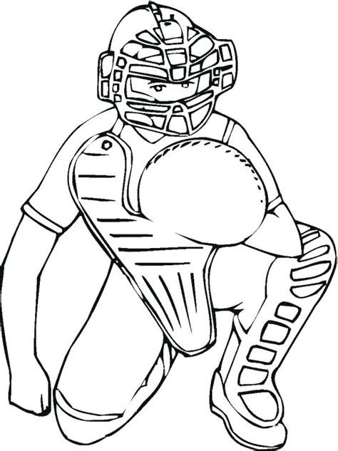 Pitcher Coloring Pages At Getdrawings Free Download