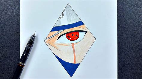 Kakashi Eye Drawing