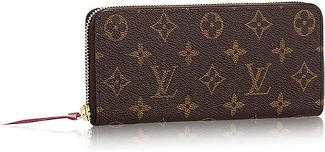 Amazon ルイヴィトン 財布 Louis Vuitton M60742 モノグラム ポルトフォイユ・クレマンス 長財布 フューシャ