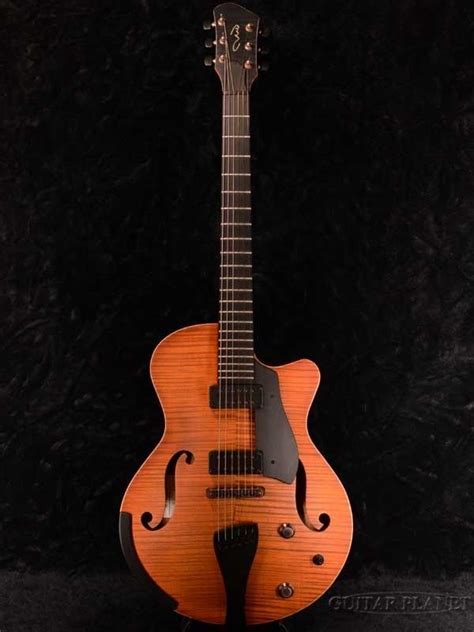 Pin By Brendon Wilson On Guitar Inspiration Archtop Guitar Custom