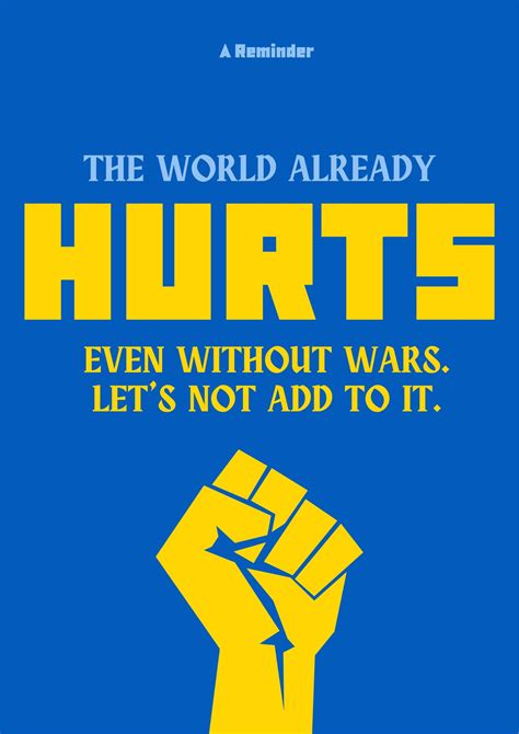 World Peace Posters With Slogans