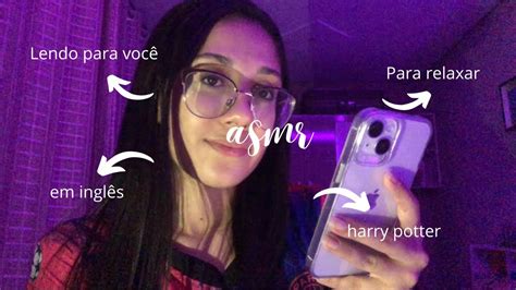 Asmr Caseirinho Lendo Para Voc Em Ingl S At Voc Dormir