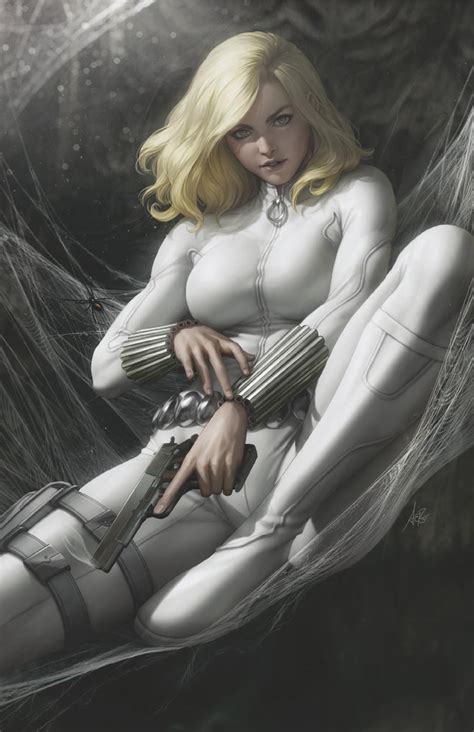 White Widow 1 Stanley Artgerm Lau 1 100 Virgin Ratio Variant The 616