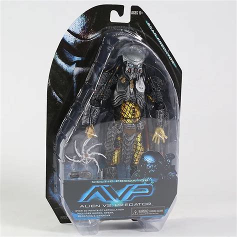 Фигурки NECA AVP: Городской охотник, Воин, Шаман, Сталкер - Хищник для ...
