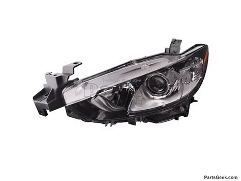 Mazda Headlight Assembly Body Electrical Action Crash