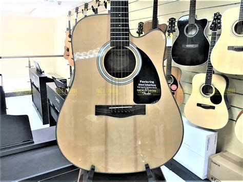 Đàn guitar Fender CD-60CE NAT Nhập Chính Hãng, KM Đến 10%