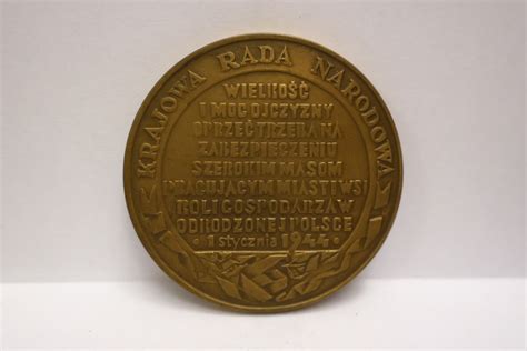 Armia Ludowa Krajowa Rada Narodowa Medal Oficjalne