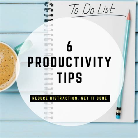 Easy Ways To Improve Productivity Get It Done And Leave On Time