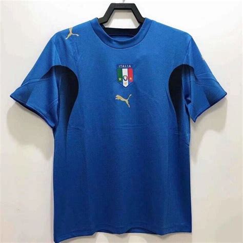 Italy Home Football Shirt Soccer Jersey Retro Vintage