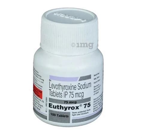 EUTHYROX 75 MCG TABLET At Rs 200 Bottle Steroids Tablets In Nagpur