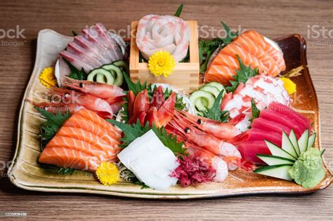 Luxury Sashimi Set Stock Photo Download Image Now Sashimi Tray