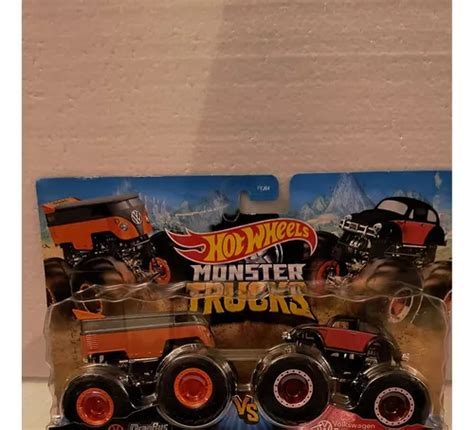 Hot Wheels Monster Trucks Volkswagen Drag Bus Vs Beetle MercadoLibre