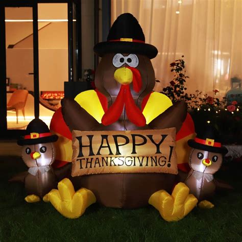 Inflatable Turkey Lawn Decoration - DECOR