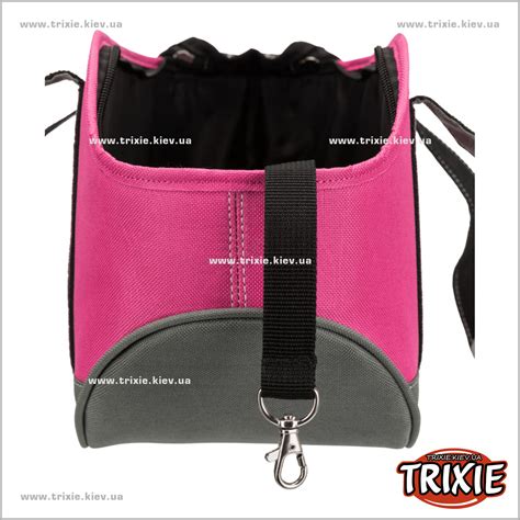 TX-28857 Сумка переноска Trixie Alea Carrier (розовый/серый 16*20*30 см ...