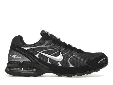 Nike Air Max Torch 4 Black Silver Men's - 343846-002 - US