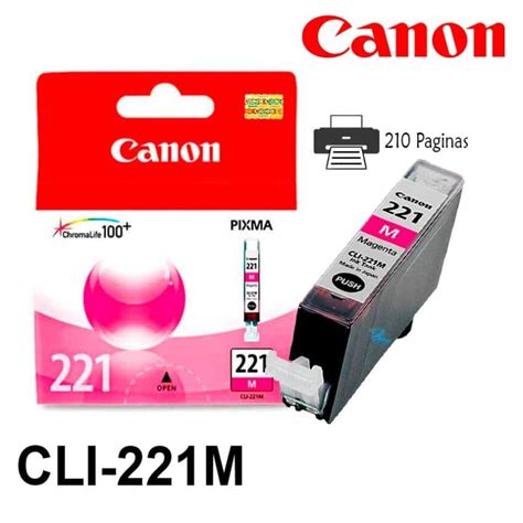 Tinta Canon Cli M Magenta Ip Original G Limagars Peru