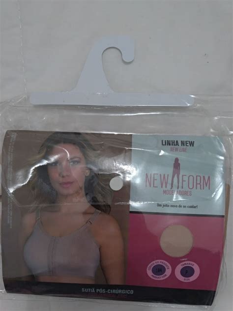 Sutiã Pós Cirúrgico Lingerie Feminina New Form Nunca Usado 45702735