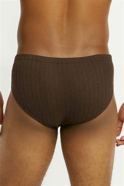 Men S Bikini Briefs Low Rise Cotton Stripe Colors Underwear S M L Xl Ebay