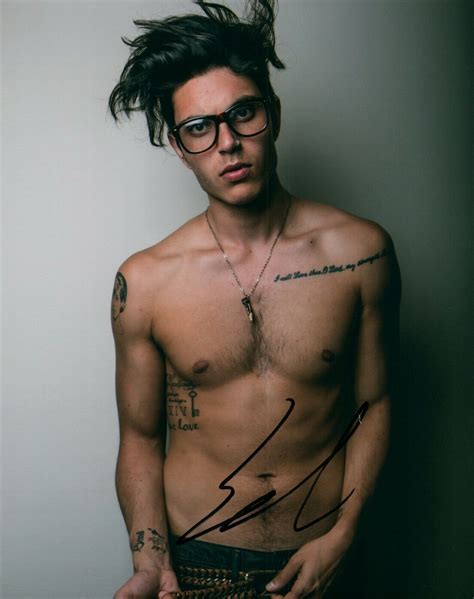 Samuel Larsen Glee Shirtless Actor Signed 8x10 Autographed Photo Coa 1