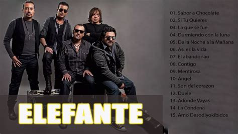 ELEFANTE MIX GRANDES EXITOS 2022 Rock En Espanol YouTube