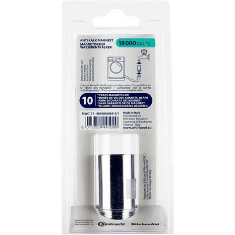 Wpro MWC171 Magnetic Descaler for Dishwasher & Washing Machine