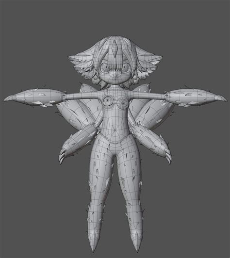 Faputa From Made In Abyss 3d Model By Ryanmaicol