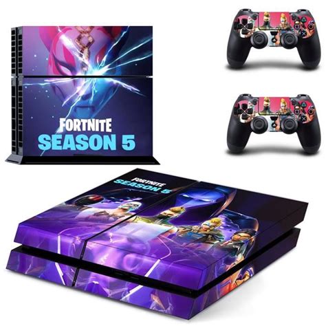 Fortnite Season 5 Ps4 Skin Vinyl Autocollant Decal Sticker Pour Sony