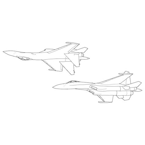 Premium Vector | Set silhouette military combat airplane on a white ...