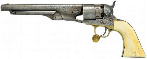 Colt Engraved 1860 Army Revolver