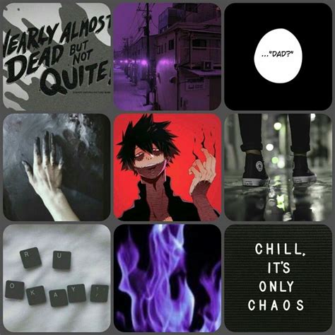 Dabi Aesthetic Board | Mood board inspiration, My hero academia, Buko no hero academia