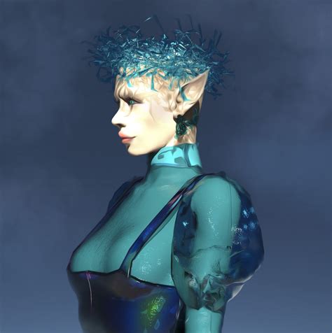 ArtStation - кристальная леди