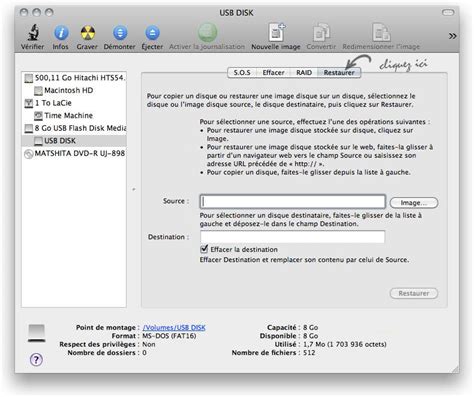 Créer un disque ou une clé USB dinstallation Mac OS X Lion À Voir