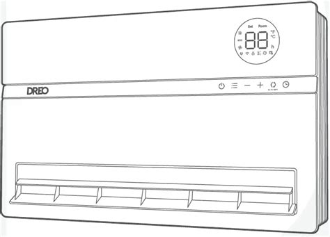 Dreo Hsh Smart Wall Mounted Heater User Manual