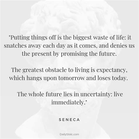 Daily Stoic on Instagram: “Seneca. On The Shortness of Life” | Stoicism quotes, Stoic quotes ...