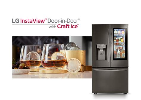 LG's New Refrigerator Makes 'Craft Ice' For Spirits and Cocktails - Maxim